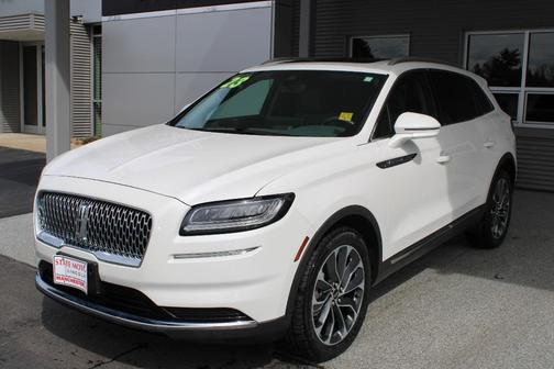 White 2023 Lincoln Nautilus Reserve