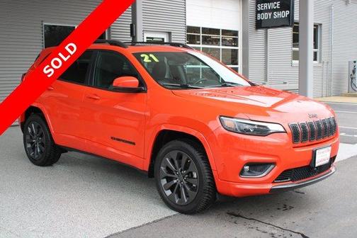 Spitfire Orange Clearcoat 2021 Jeep Cherokee High Altitude