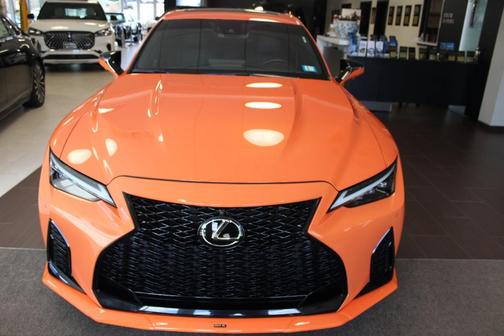 Orange 2023 Lexus IS 500