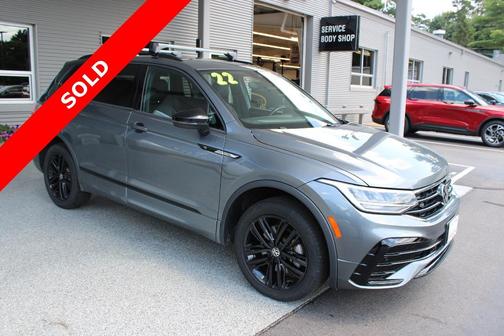 2022 Volkswagen Tiguan 2.0T SE R-Line Black