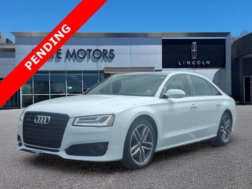 Glacier White Metallic 2017 Audi A8 L 3.0T