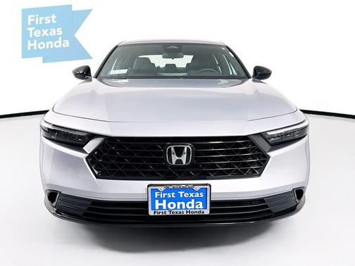 Solar Silver Metallic 2026 Honda Accord Hybrid Sport-L