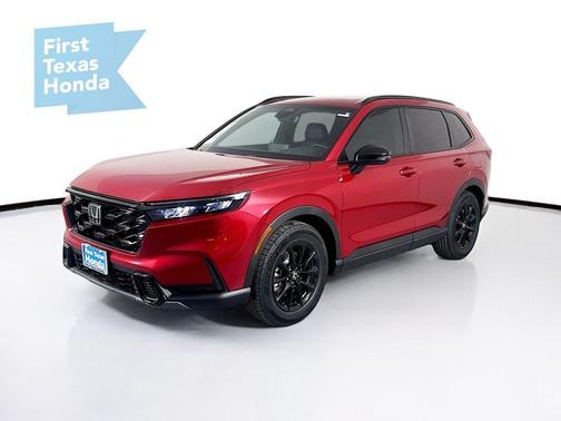 Radiant Red Metallic 2026 Honda CR-V Hybrid Sport-L FWD
