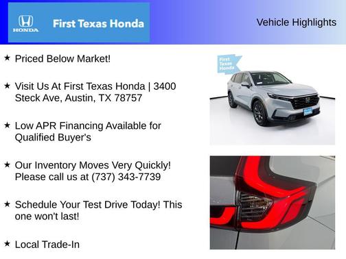 2026 Honda CR-V EX-L 2WD