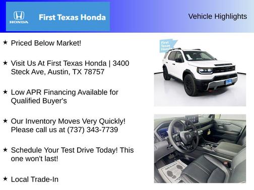 2026 Honda Passport AWD TrailSport Elite Blackout