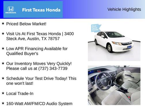2012 Honda Civic LX
