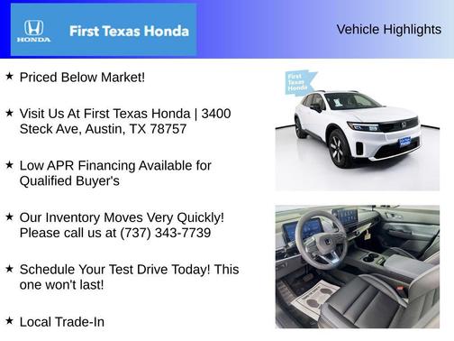 2026 Honda Prologue Touring