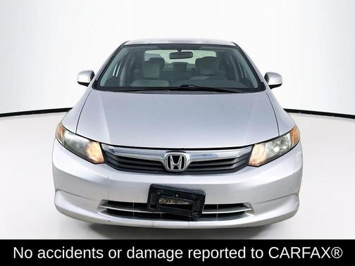 Silver 2012 Honda Civic LX