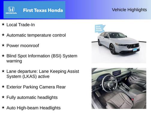 2025 Honda Accord Hybrid Base
