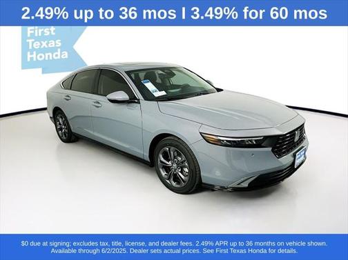 2025 Honda Accord Hybrid EX-L