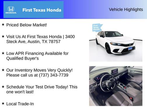 2023 Honda Civic Sport