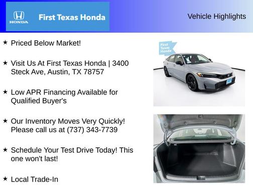 2026 Honda Civic Si Base