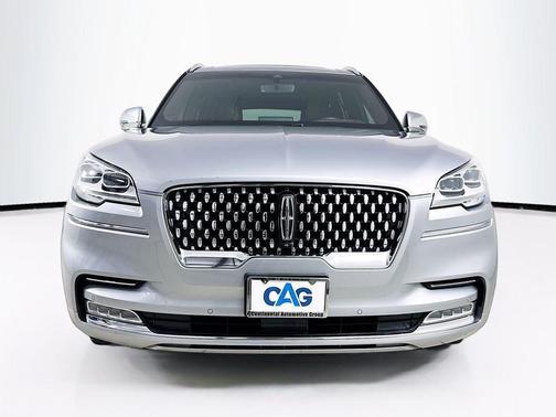 SILVER RADIANCE METALLIC 2020 Lincoln Aviator Black Label AWD