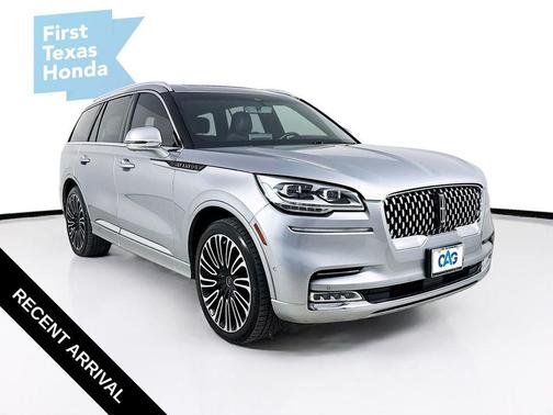 SILVER RADIANCE METALLIC 2020 Lincoln Aviator Black Label AWD