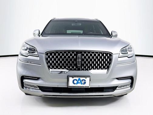 SILVER RADIANCE METALLIC 2020 Lincoln Aviator Black Label AWD