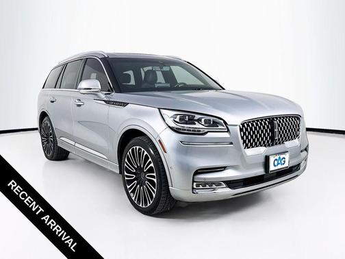 SILVER RADIANCE METALLIC 2020 Lincoln Aviator Black Label AWD