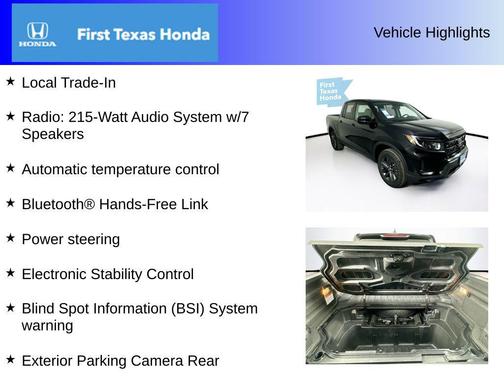 2025 Honda Ridgeline Sport
