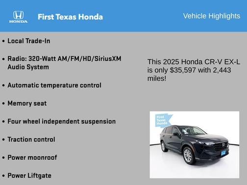 2025 Honda CR-V EX-L AWD