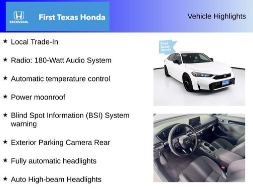 2025 Honda Civic Hybrid Sport