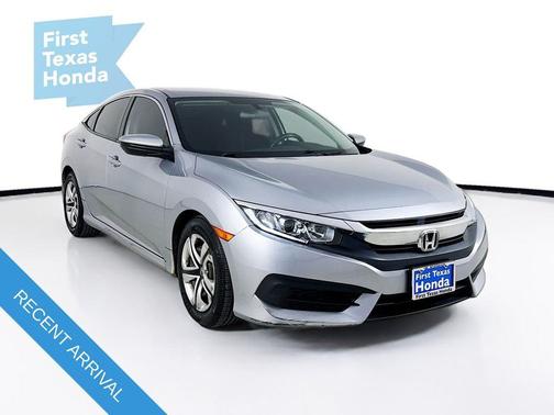Lunar Silver Metallic 2016 Honda Civic LX
