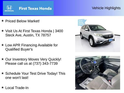 2016 Honda CR-V EX-L
