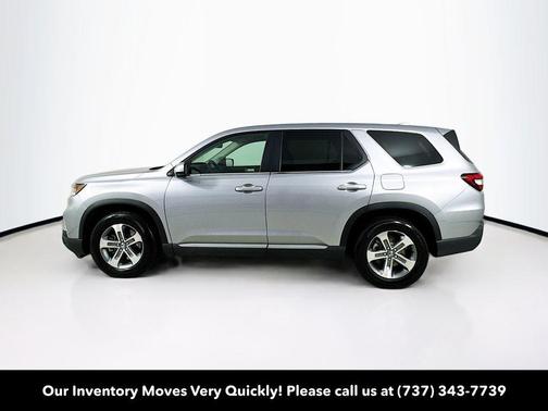 Lunar Silver Metallic 2024 Honda Pilot EX-L 7 Passenger