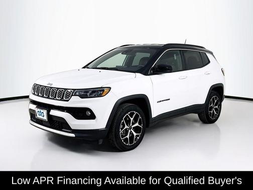 Bright White Clearcoat 2025 Jeep Compass Limited