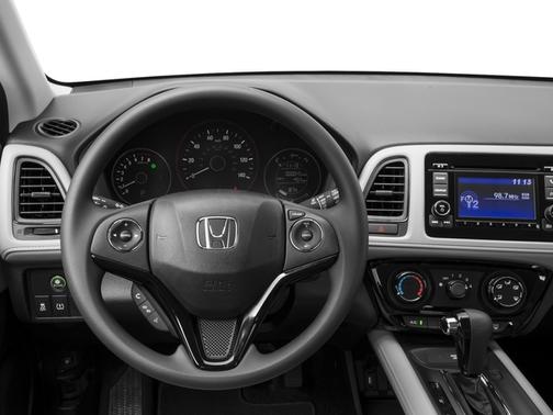 Alabaster Silver Metallic 2016 Honda HR-V LX