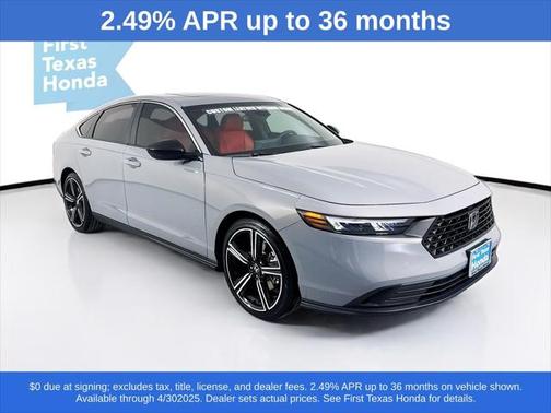 2025 Honda Accord Hybrid Base