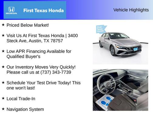 2024 Hyundai ELANTRA SEL