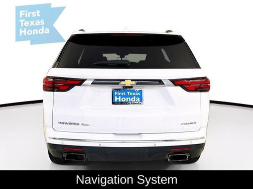 Summit White 2022 Chevrolet Traverse Premier