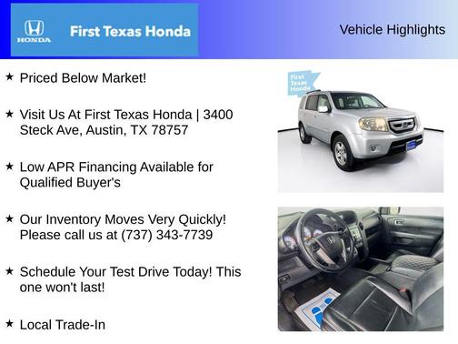 2011 Honda Pilot EX-L