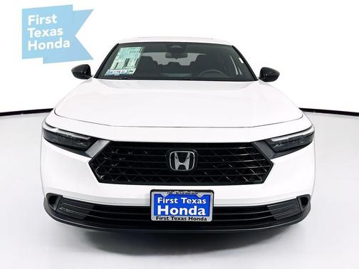 Platinum White Pearl 2026 Honda Accord Hybrid Sport