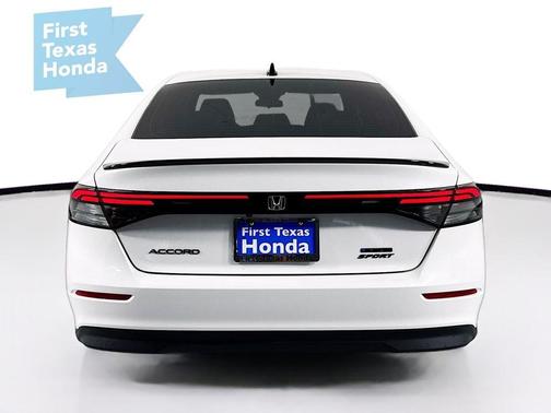 Platinum White Pearl 2026 Honda Accord Hybrid Sport