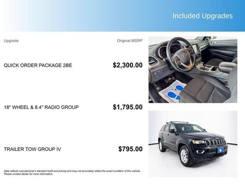 Diamond Black Crystal Pearlcoat 2017 Jeep Grand Cherokee Laredo