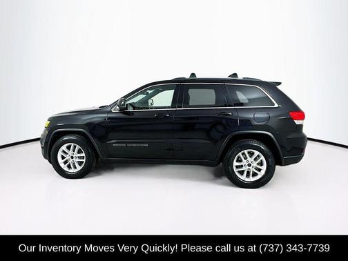 Diamond Black Crystal Pearlcoat 2017 Jeep Grand Cherokee Laredo