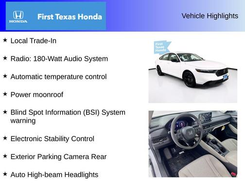 2025 Honda Accord Sport SE 1.5T