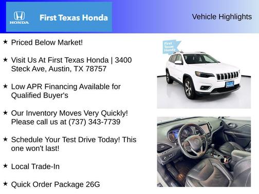 2020 Jeep Cherokee Limited