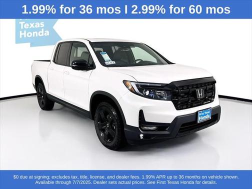 2025 Honda Ridgeline Black