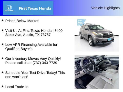 2015 Toyota Highlander XLE