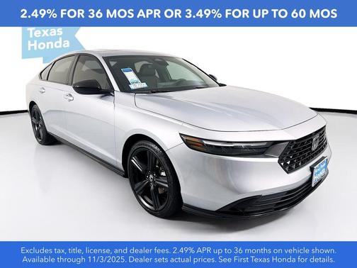 2025 Honda Accord Hybrid Base