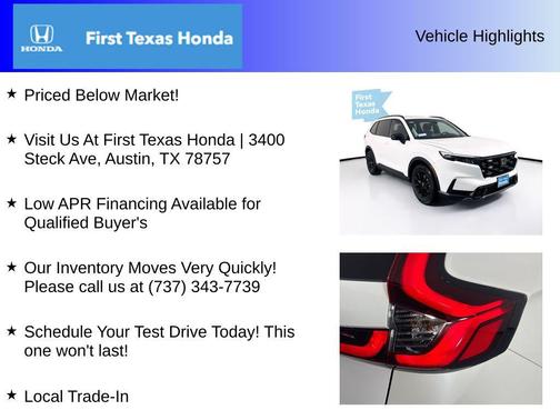 2026 Honda CR-V Hybrid Sport FWD