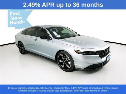 2025 Honda Accord Hybrid Base