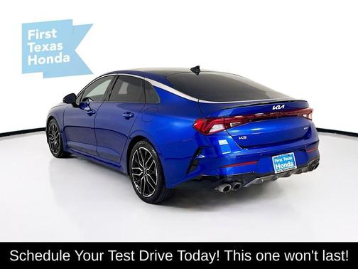 Sapphire Blue 2023 Kia K5 GT