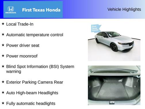 2025 Honda Accord Sport SE 1.5T