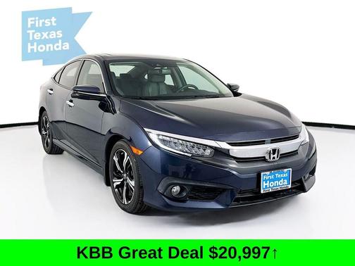 Polished Metal Metallic 2017 Honda Civic Touring