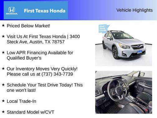 2017 Subaru Crosstrek 2.0i Premium