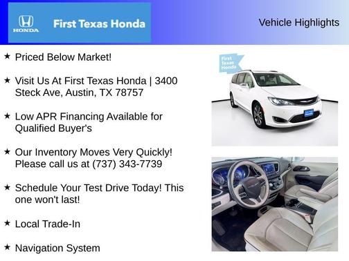 2019 Chrysler Pacifica Limited