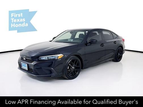 Crystal Black Pearl 2024 Honda Civic Sport