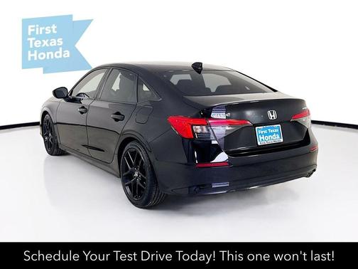 Crystal Black Pearl 2024 Honda Civic Sport
